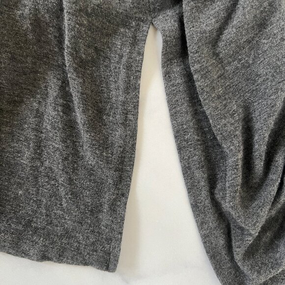 Eileen Fisher Viscose Jersey Mock Neck Tunic Top, Ash Gray, Size XS - Picture 8 of 8